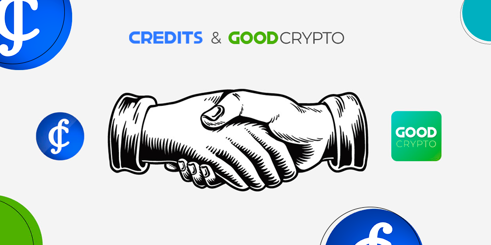 Good Crypto X Credits: Partnership Announcement