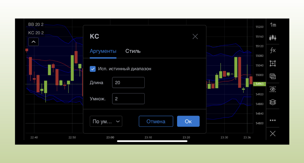 ÐÐ°Ð¶Ð°Ð² Ð½Ð° ÑÑÐ¾ÐµÑÐ¾ÑÐ¸Ðµ ÑÑÐ´Ð¾Ð¼ Ñ Ð½Ð°Ð·Ð²Ð°Ð½Ð¸ÐµÐ¼ Ð¸Ð½Ð´Ð¸ÐºÐ°ÑÐ¾ÑÐ° Ð½Ð° Ð³ÑÐ°ÑÐ¸ÐºÐµ Ð²Ñ Ð¼Ð¾Ð¶ÐµÑÐµ Ð¸Ð·Ð¼ÐµÐ½Ð¸ÑÑ ÐµÐ³Ð¾ Ð½Ð°ÑÑÑÐ¾Ð¹ÐºÐ¸ Ð¸Ð»Ð¸ ÑÑÐ¸Ð»Ñ Ð¾ÑÐ¾Ð±ÑÐ°Ð¶ÐµÐ½Ð¸Ñ