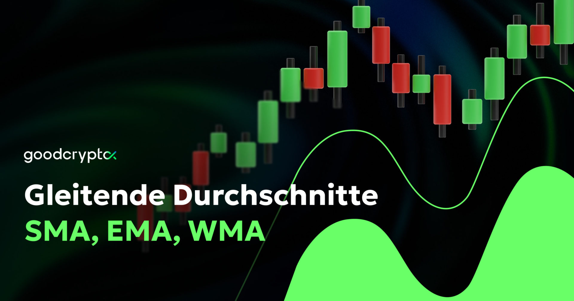 Gleitende Durchschnitte, SMA, EMA, WMA: Ein kompletter Leitfaden für Trader, erklärt von Good Crypto (Moving Averages for Crypto Trading)