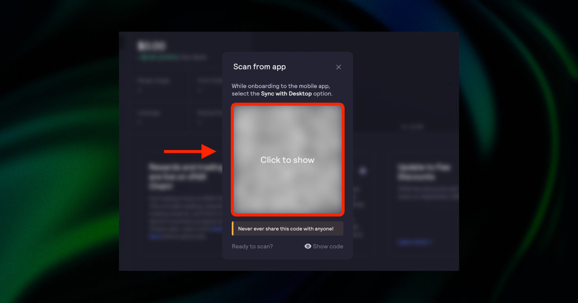 create API key on dYdX exchange 